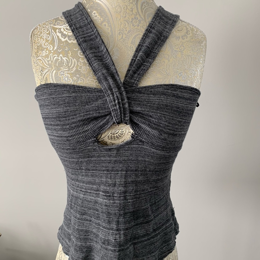 Adorable cross tie tank top